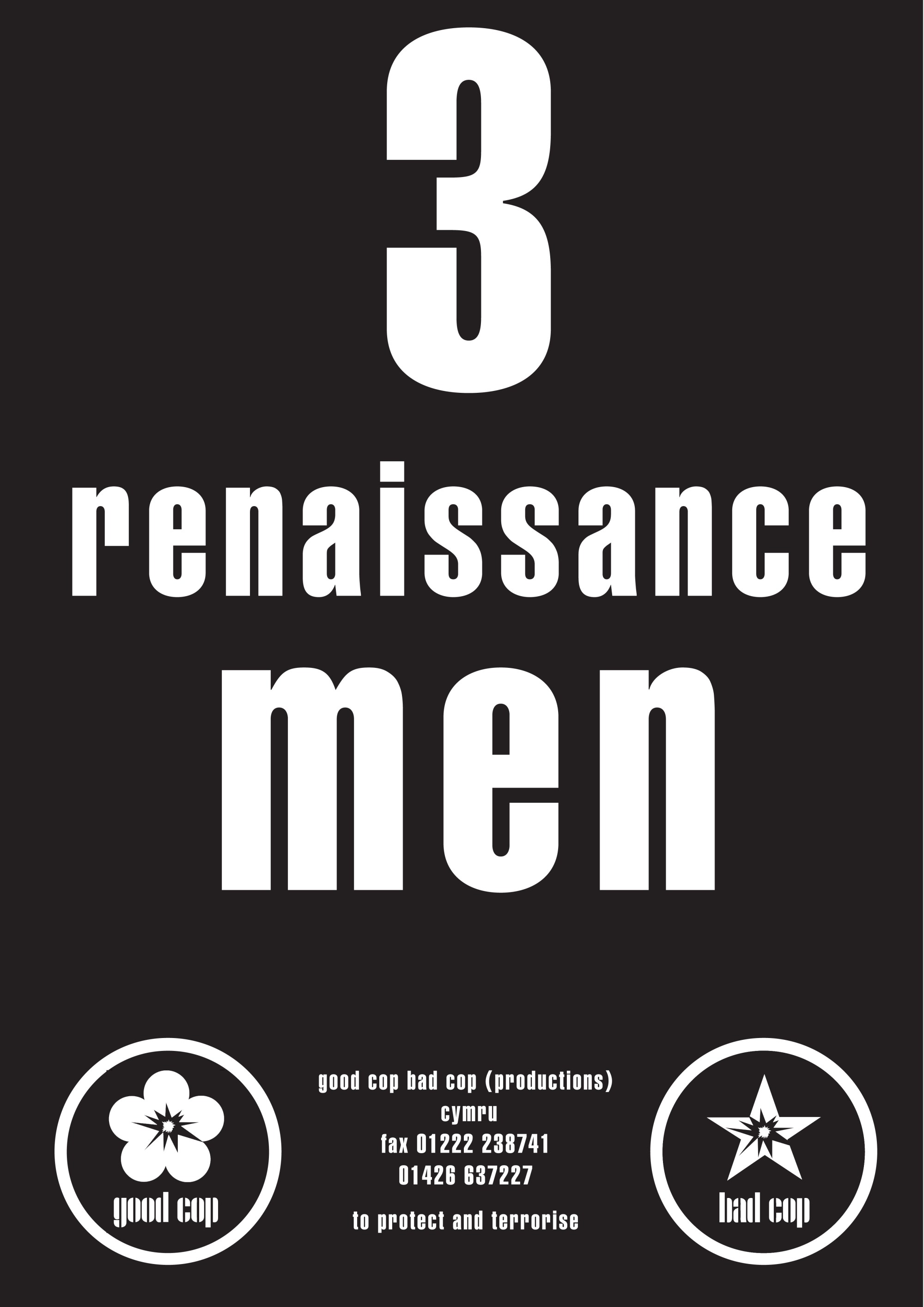3 renaissance men flyer copy