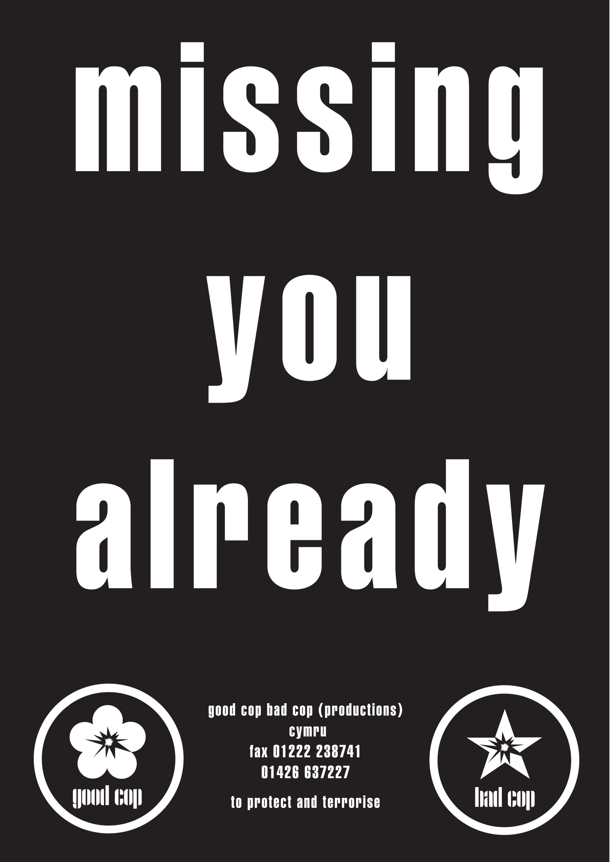 missing you already flyer copy
